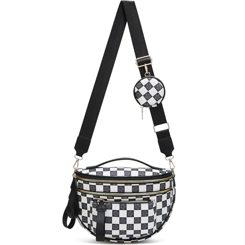 Image of Crossbody Purse for Women Small Crossbody Bags Trendy Vegan Leather with Adjustable Shoulder Straps Gift for Mother Wife Mom