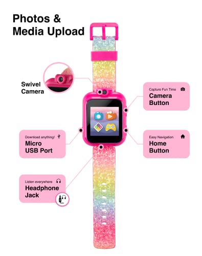 image for Smartwatch for Kids with Swivel Selfie Camera, STEM Learning, 20+ Game