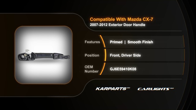 Amazon.com: Door Handle for Mazda CX-7 2007-2012 Driver Side