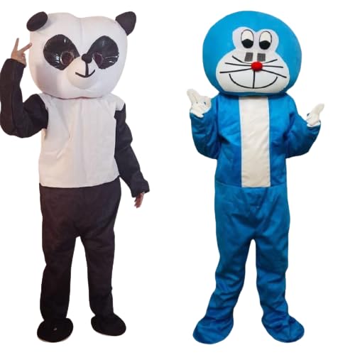 Kidhap Professional Mascot For Prank Fancy Dress Costume|Events,Theme And Birthday Party-(Panda-Doremon) - Metal, Multicolor (B0CFXPW7QH) Amazon Price History, Amazon Price Tracker