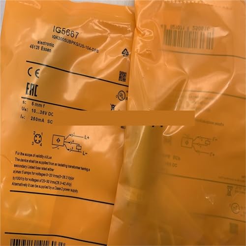 Sensor industrial IG5539 para solucionar fallos de lectura en sistemas IG5883 3