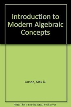 Hardcover Introduction to Modern Algebraic Concepts Book