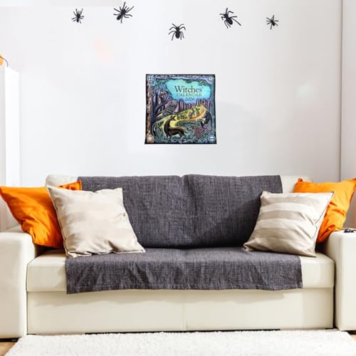 Witches Calendar 2026, Witch Calendar 2026, Witch Monthly Wall Calendar, Hangable Family Planner & Daily Organizer, For Living Room, Home, Bedroom, Workplace (1PCS)