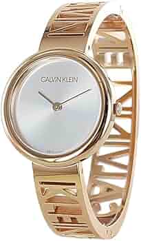 Amazon | [カルバンクライン] 腕時計 レディース バングルウォッチ