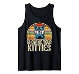 Show me Your Kitties Cat Lover Retro Vintage Gift Tank Top