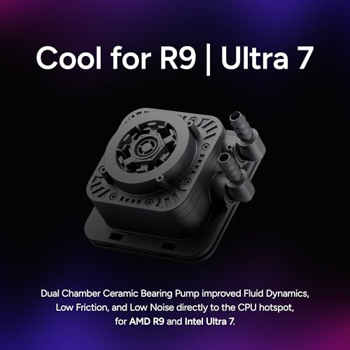 Image of Cooler Master 360 Elite Liquid CPU AIO Cooler - 360mm Radiator, 3X ARGB PWM Fans, Dual-Chamber Pump Design, Ultra-Quiet High-Performance Cooling, AMD AM5 /AM4 & Intel LGA 1851 /1700, White