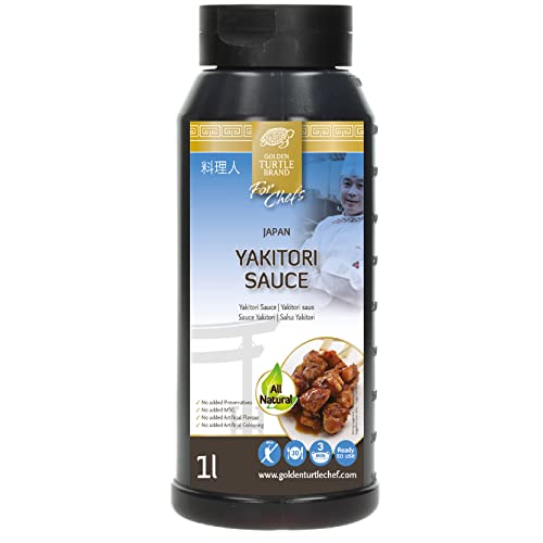 Salsa Yakitori Golden Turtle Brand Yakitori Sauce Bottiglia da 1 Litro