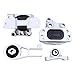 MOTOKU Engine Motor Mount and Transmission Mount and Torque Strut Bracket for Jeep Renegade 2015-2018, Fiat 500X 2016-2018