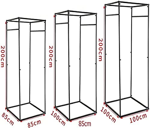 Loja de roupas móveis sala de roupas quadrada sala de encaixe, vestiário móvel com cortina de sombre