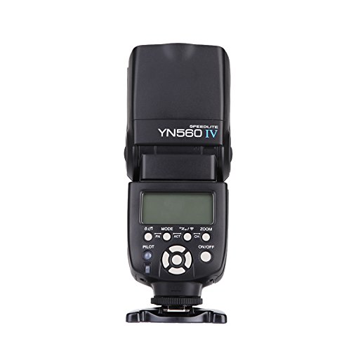 Yongnuo YN-560IV(560III upgrade version,a Combination of YN-560 III and YN560-TX all functions) 2.4G Wireless Flash Speedlite Trigger Controller for Canon Nikon Olympus Pentax #1