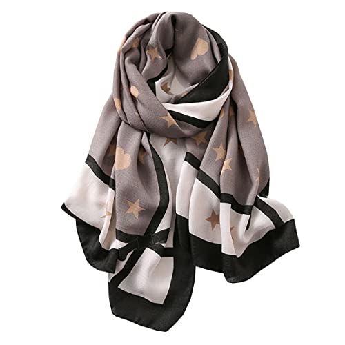 Bllatta Femmes Foulard Elégant Foulards Echarpes Doux Hiver Chaud Chale Etoles Pashminas