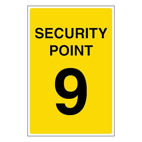 Point de sécurité V 9 en aluminium composite 3 mm haute qualité