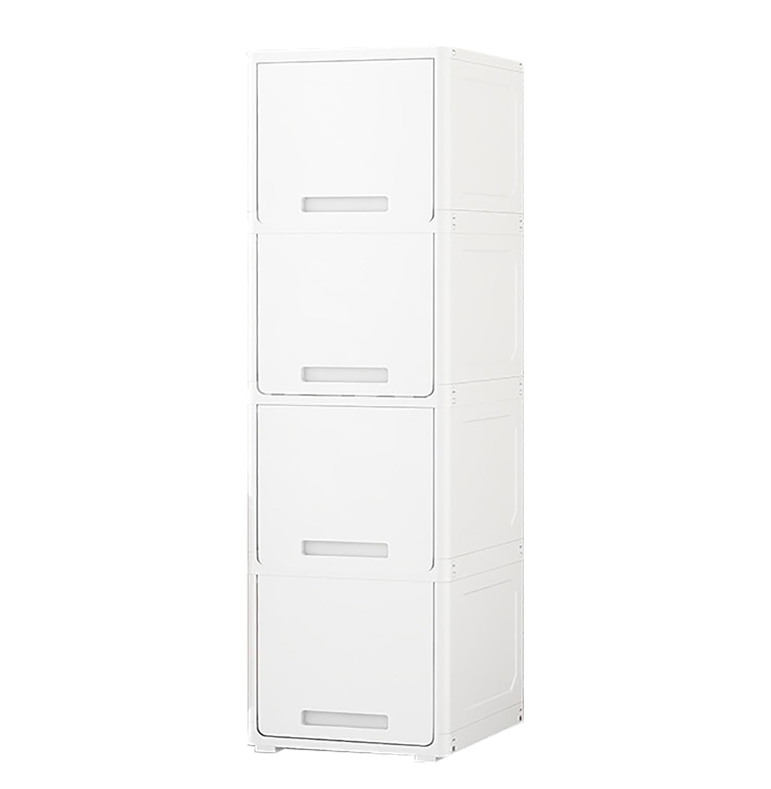 House of Quirk Storage Box Cabinet with Wheels - Rolling Organizer for Home, Office, and Kitchen - Durable, Easy to Move, Space-Saving Solution 30cm 4 Layer (White) (B0D927V4NK) Amazon Price History, Amazon Price Tracker