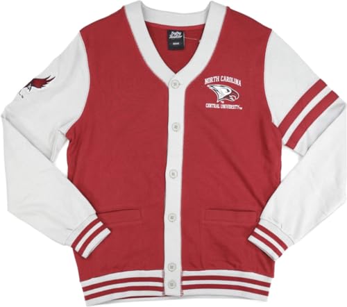 Big Boy North Carolina Central Eagles S4 Mens Cardigan [Maroon] - ID#67567-104-85-0-0