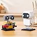 STMIGAIBLOCKS Wall-e and Eve Robots Building Blocks Set Compatible with Major Brands Size,Unique Minifigures Robots Model Toy,Creative Gift for Boys,Girls or Adult