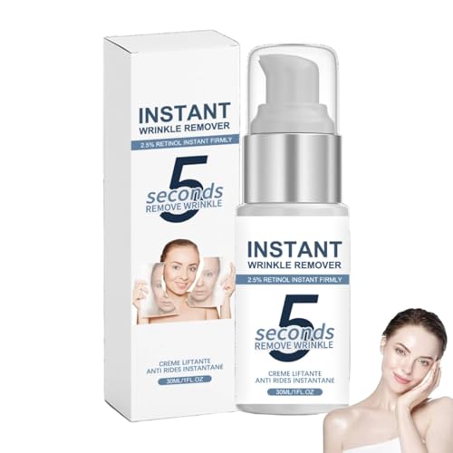 5 Sekunden Lifting Firming Anti-Aging, Faltencreme mit Soforteffekt, Antifaltencreme Soforteffekt, Anti-Aging Creme zur Minderung von Falten mit Retinol, für eine straffere und weichere Haut (1)