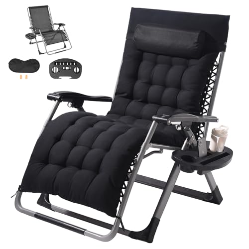 Vevor ZERO GRAVITY CHAIR, 26 INCH Zero Gravity Recliner Lounge Chair cover