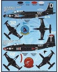 アメリカ海軍 F2H-2 カラフル・シーブルー・バンシー デカール