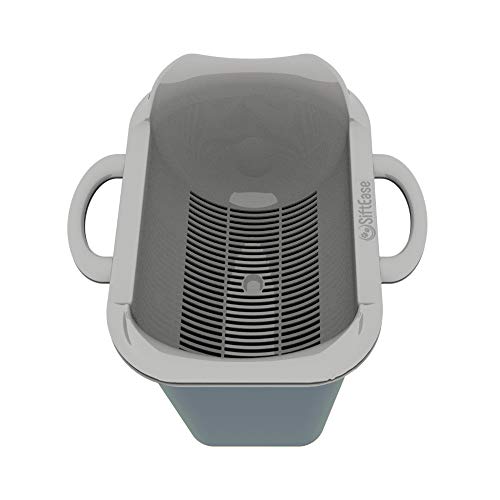 SiftEase Litter Box Cleaner Litter Sifter - No More Scooping | Works