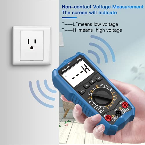 JOAUIAX digitale multimeter tester,6000 telt AC/DC-spanning en DC-stroom Multitesters Voltmeter Ohmmeter Meet… - Image 6