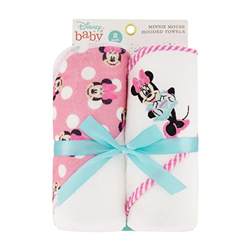 Serviette à capuche Minnie Mouse Disney lot de 2 capes de bain Happy Dots - 7