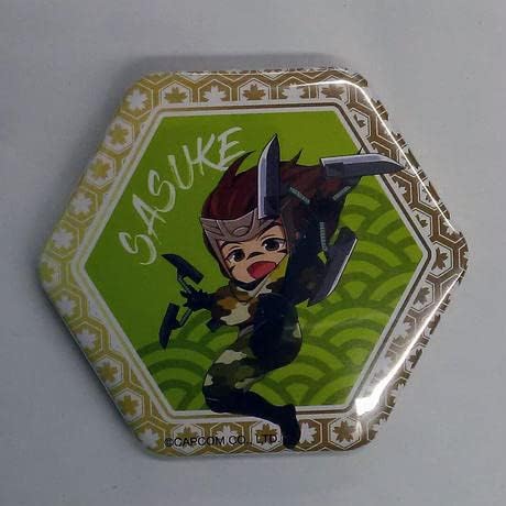Amazon 戦国basara 猿飛佐助 六角形型缶バッジ アイドル 芸能人グッズ 通販