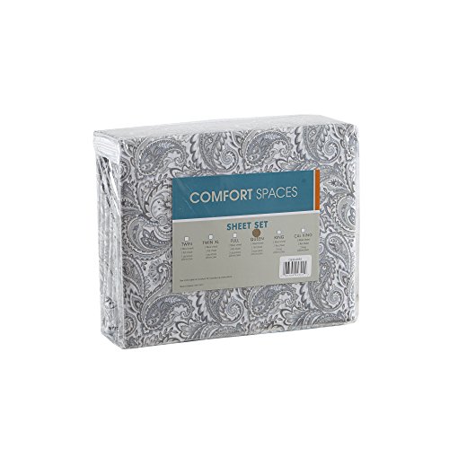 Comfort Spaces Paisley King Sheets Set - Image 4