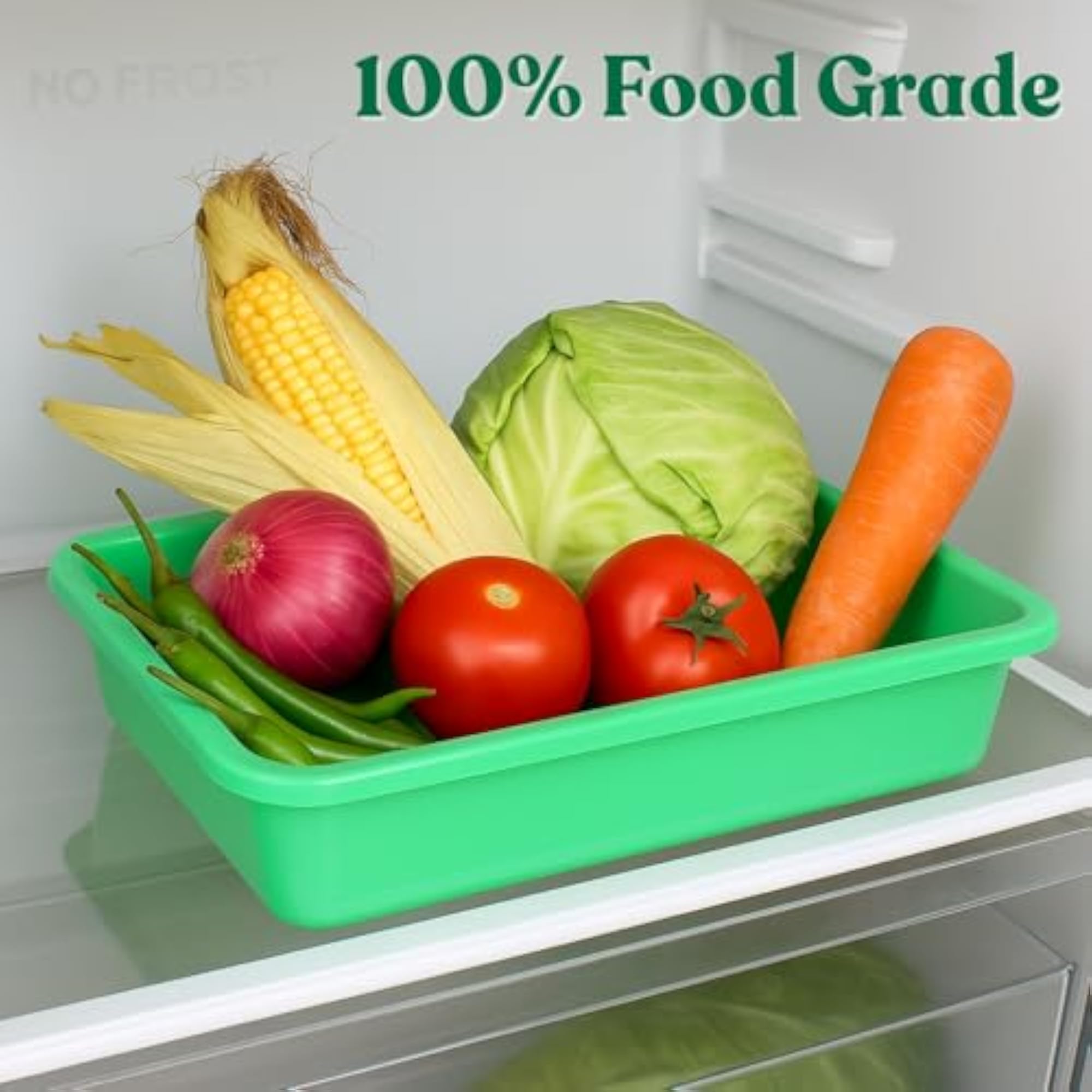 Exel Large Multipurpose Stackable Plastic Storage Tray