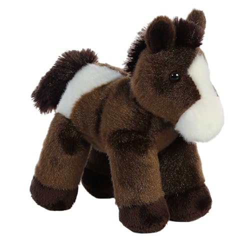 Aurora® Adorable Mini Flopsie™ Paint™ Stuffed Animal - Playful Ease - Timeless Companions - Brown 8 Inches