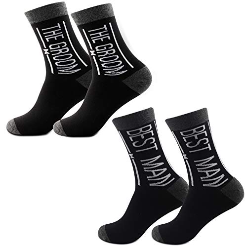 MBMSO Groom Socks Best Man Socks Groom Socks Men Wedding ...