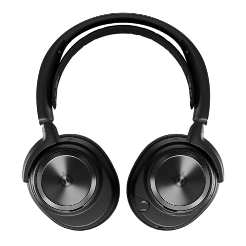 Arctis Nova Pro - Cuffie da gaming wireless multi-sistema - Driver magnetici al neodimio - Cancellazione attiva del rumore - Infinity Power System -Mic ClearCast Gen 2 - PC,PS5,PS4,Mobile - Cuffia gaming - Immagine 11