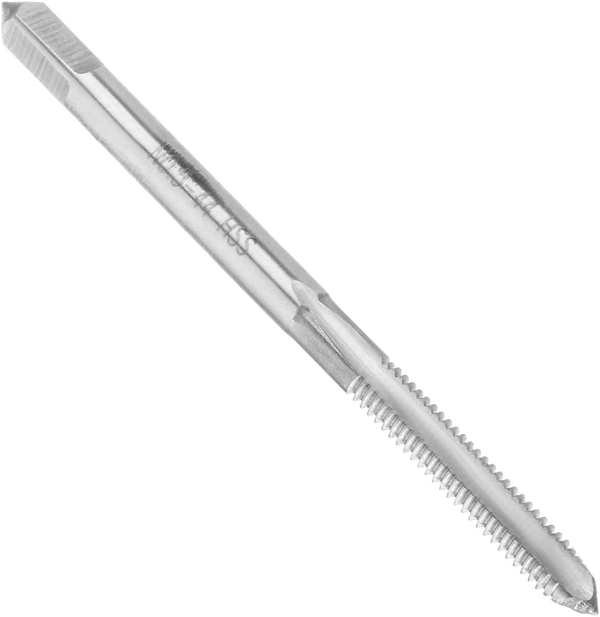 Auniwaig Machine Taps 5-44UNF Pitch Spiral Flute Tap Uncoated HSS for Tthreading Machine and Electric Drills 1PCS