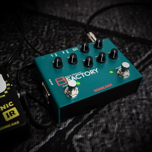 Sonicake QDS-05(B FACTORY) Bass Pedal With Overdrive Analog Preamp Compression Effects Pedal And 3-Band Eq Via Pre/Post Selection thumb #6