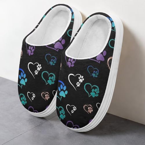 Memory Foam Slippers for Womens Casual House Shoes Plush Warm Platform Slippers Indoor Outdoor4