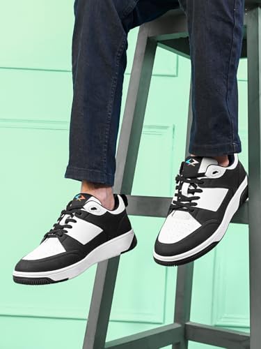 Image of Cruiser Sneaker for Men | Lightweight & Comfortable | Stylish Lace-Up Casual Footwear with Cushioned Insole | Perfect for Versatile Outfits (2640)