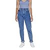 American-Apparel-Womens-High-Waist-Jean American Apparel Women's High-Waist Jean, Medium Marble Wash, 27W/32