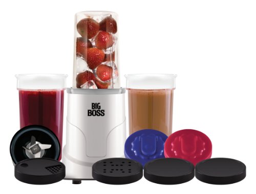 Big Boss 15-Piece Hi Speed 300-Watt Personal Countertop Blender Mixing System