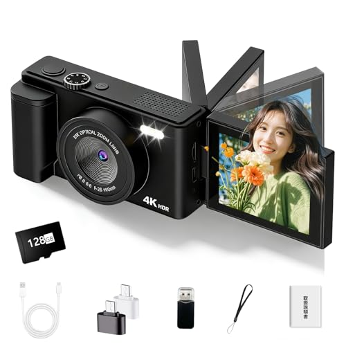 デジカメ 4K 6400万画素 デジタルカメラ AFオートフォーカス 16Xデジ Amazon.co.jp: 【4K デジカメ 6400万画素】デジタルカメラ AFオート