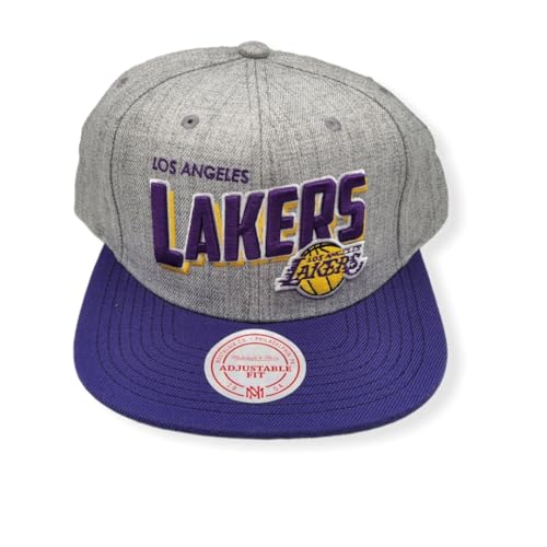 Gorra Snapback Ajustable Morada LA Lakers miniatura 1