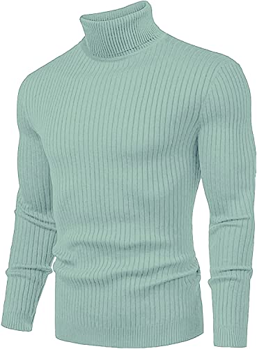 Image of NORTHWIND Men's High Turtle Neck Cotton T-Shirt
