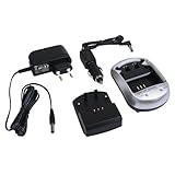  Schnell-Lader 1000mA 1A Ladestation Ladegerät + KFZ Ladekabel für Akkutyp NP-60 D-L12 für Casio QV-R3 QV-R4 HP R607 BMW Williams F1 T. E. HP R607 Gwen HP R607xi HP R507 HP R707 HP R707v HP R707xi HP R717 HP R817 HP R817v HP R817xi HP R818