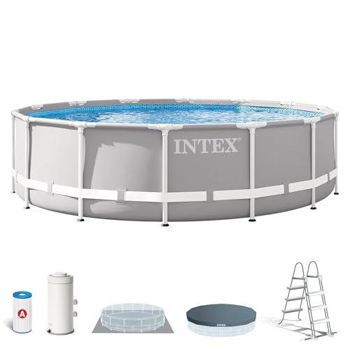 Intex kit Piscine Prism Frame Ronde Tubulaire (ø) 4,27 x (l) 1,07m