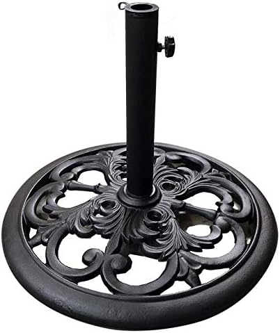 Cast Iron Umbrella Base Black