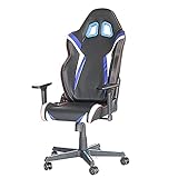 DISEÑO ERGONÓMICO: respaldo reclinable de 90-155 °, ajuste de altura y apoyabrazos ajustables que le permiten personalizar el asiento a la mejor postura para la comodidad durante todo el día
