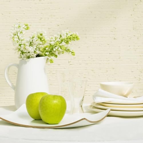 Toile fleurs de pomme verte haut de gamme avec cadre de 3cm