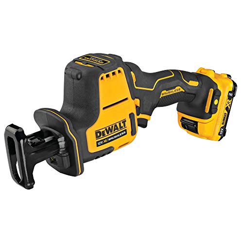 DEWALT Scie sabre compacte XR 12V Brushless - 2 batteries 2Ah, DCS312D2-QW