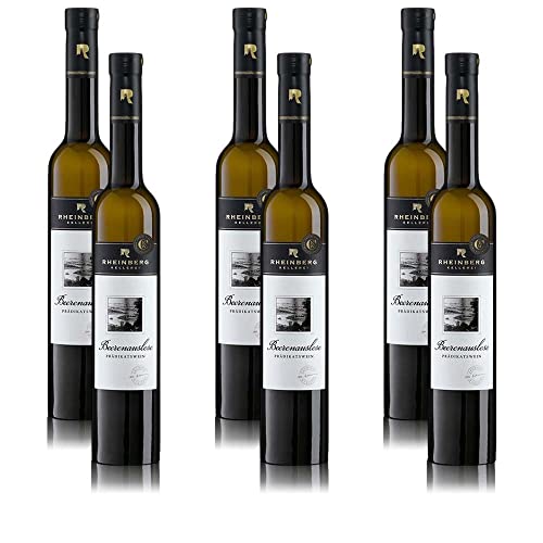 6 Flaschen Rheinhessen Beerenauslese Prädikatswein, sortenreines Weinpaket (6x0,5 l) Cover