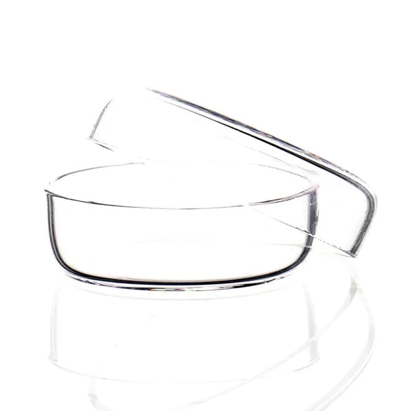 de cultivo de vidrio de cuarzo de (60 mm) for uso en laboratorio - Material JGS-2