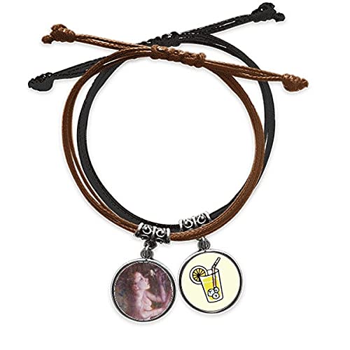 Peinture à l'huile Bracelet Corde bohème pour vos tenues d'été