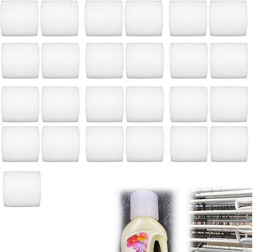 25 Pcs Curtain Spacers Spacers for Eyelet Curtains Curtain Divider Foam